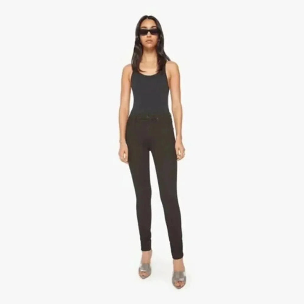 Mother High Waisted Looker Skimp Lasting Impression Stretch Skinny Jeans 32 B467